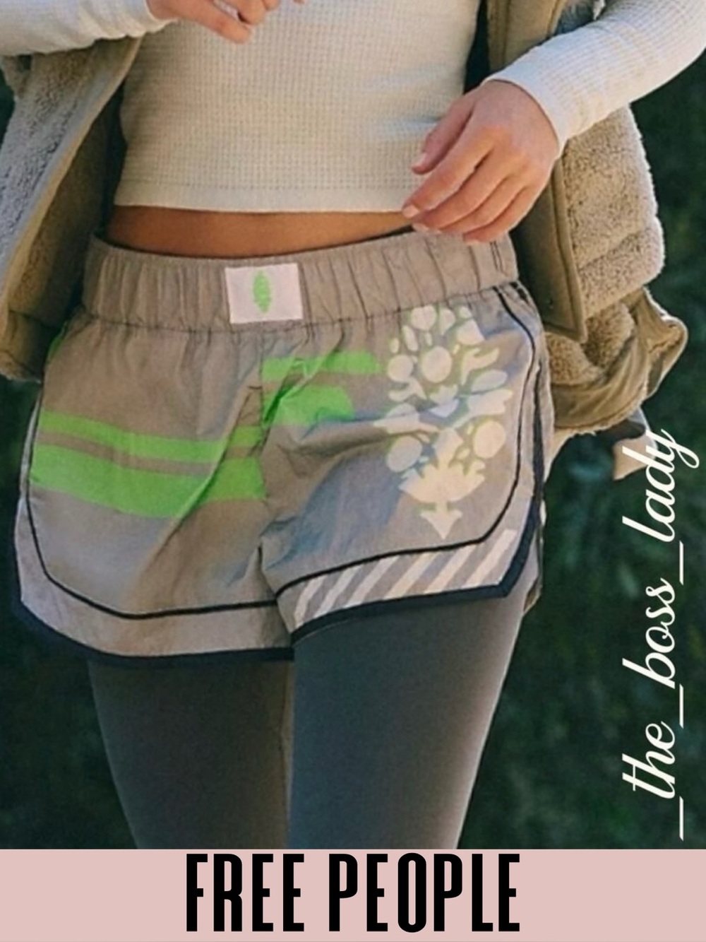 Free People shorts activewear hiking running Movement gym workout XS